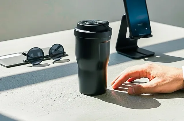 أكواب وزجاجات مخصصة كهدايا للشركات
